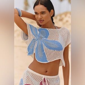 Anthropologie Crochet Cover-Up